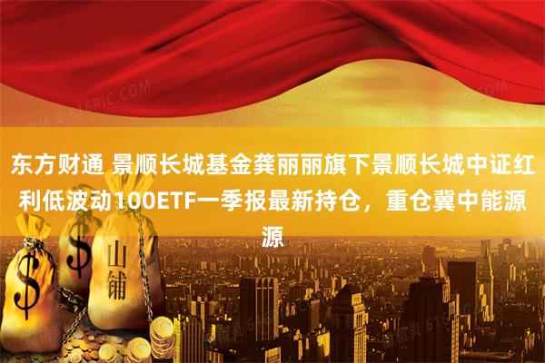东方财通 景顺长城基金龚丽丽旗下景顺长城中证红利低波动100ETF一季报最新持仓，重仓冀中能源